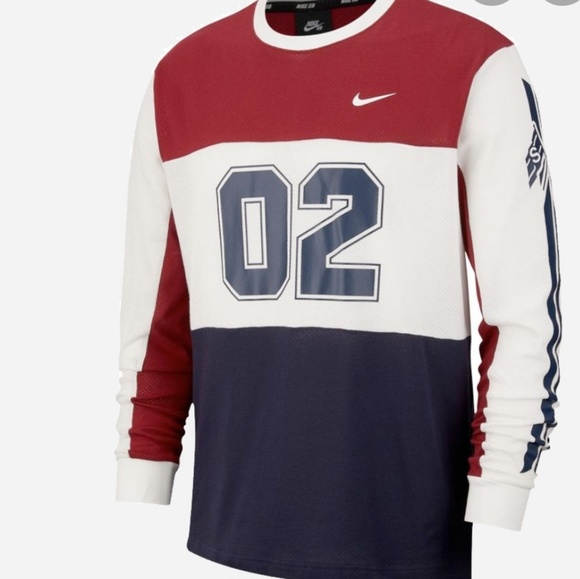 nike sb mesh long sleeve